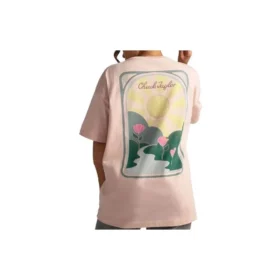 Chuck Taylor High Summer Art OS T-Shirt (asiatische Größen) „Pink Sage“ Chuck Taylor High Summer Art OS T-Shirt (asiatische Größen) „Pink Sage“