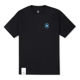 Chuck Taylor Logo T-Shirt asiatische Größen „Schwarz“ Chuck Taylor Logo T-Shirt asiatische Größen „Schwarz“