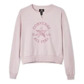 Chuck Taylor Patch Rundhals-Sweatshirt, asiatische Größen „Pink“