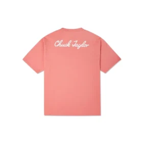 Chuck Taylor Schuh-Patch-T-Shirt asiatische Größen „Pink“ Chuck Taylor Schuh-Patch-T-Shirt asiatische Größen „Pink“