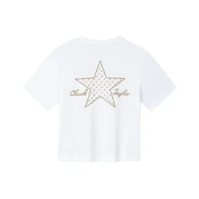 Chuck Taylor Star Graphic T-Shirt (asiatische Größen) „Weiß“
