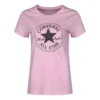 Chuck Taylor T-Shirt asiatische Größen „Pink Black“