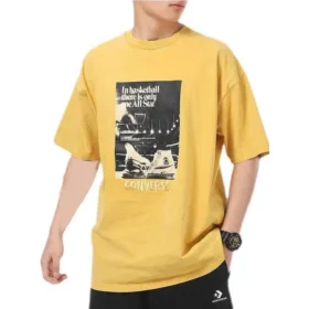Chuck Taylor Washed Archive Basketball-T-Shirt (asiatische Größen) „Gelb“