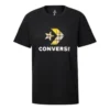 Clash Applique T-Shirts Asia-Größen „Schwarz“