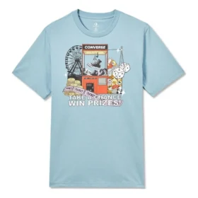 Claw Machine Graphic Tee asiatische Größen „Blau“