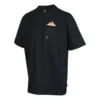 Cloud Pocket T-Shirt (asiatische Größen) „Schwarz“