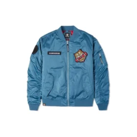 CNY Tiger Jacke asiatische Größen „Blau Multicolor“