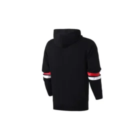 Collegiate Text Pullover Hoodie asiatische Größen „Black“ Collegiate Text Pullover Hoodie asiatische Größen „Black“