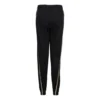 Colourblock Shine Pants Asia-Größen „Schwarz“