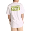 Cons Grafik-T-Shirt asiatische Größen „White Green“
