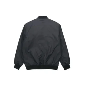 Converse Aviator Baseball-Uniform für Herren – gewebte, winddichte Jacke mit Reißverschluss, Herbst, Schwarz Converse Aviator Baseball-Uniform für Herren – gewebte, winddichte Jacke mit Reißverschluss, Herbst, Schwarz