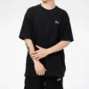 Converse Classic Chuck Printing Kurzarm-T-Shirt für Herren, Schwarz