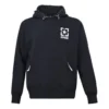 Converse Herren Fleece-Sweatshirt mit Logo in Kontrastfarben – Schwarz