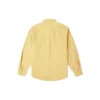 Converse Herren-Freizeitjacke aus gewebtem Stoff mit Knöpfen, Retro-Langarmjacke, Gold