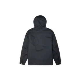 Converse Herren-Freizeitsport-Cargo-Kapuzenjacke mit langen Ärmeln, gefüttert, schwarz Converse Herren-Freizeitsport-Cargo-Kapuzenjacke mit langen Ärmeln, gefüttert, schwarz