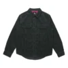 Converse Herren-Sport-Cargo-Jacke aus Cord, schwarz