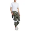Converse Herren-Sport-T-Shirt mit Rundhalsausschnitt und kurzen Ärmeln, weiß