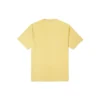 Converse Herren-Sport-T-Shirt mit Stickerei, Rundhalsausschnitt, kurze Ärmel, gelb