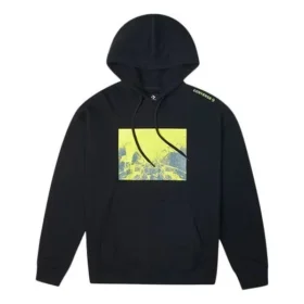 Converse Herren-Sportjacke mit Fleecefutter, schwarz Converse Herren-Sportjacke mit Fleecefutter, schwarz