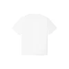Converse Herren-T-Shirt in Kontrastfarben, lässiger Sport-Print, kurzärmelig, weiß