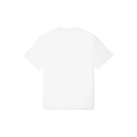 Converse Herren-T-Shirt in Kontrastfarben, lässiger Sport-Print, kurzärmelig, weiß