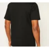 Converse Herren-T-Shirt mit lockerem Alphabet-Aufdruck, kurzärmelig, schwarz