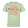 Converse Renew Herren-T-Shirt mit Alphabet-Print, kurzärmelig, grün