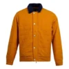 Converse Retro Casual Cargo-Jacke für Herren, Gelb