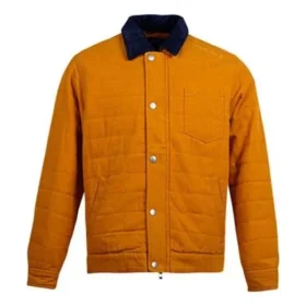 Converse Retro Casual Cargo-Jacke für Herren, Gelb Converse Retro Casual Cargo-Jacke für Herren, Gelb