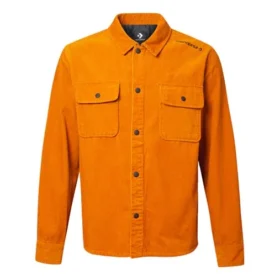 Converse Sports Cargo Cord-Hemd-Jacke für Herren, gelb