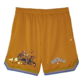 Converse x Bandulu Basketball-Shorts (asiatische Größen) „Brown“