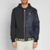 Converse x Brain Dead Bomberjacke asiatische Größen „Schwarz“