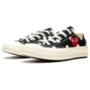 Converse x COMME des GARCONS Chuck 70 Low „Black Polka Dot“