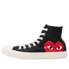 Converse x COMME des GARCONS PLAY Chuck 70 Hi „Black“