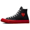 Converse x COMME des GARCONS PLAY Chuck 70 High „Black Red“