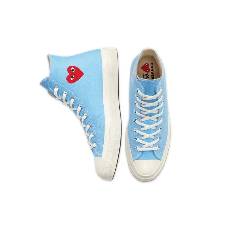 Converse x COMME des GARCONS PLAY Chuck 70 High „Bright Blue“ Converse x COMME des GARCONS PLAY Chuck 70 High „Bright Blue“