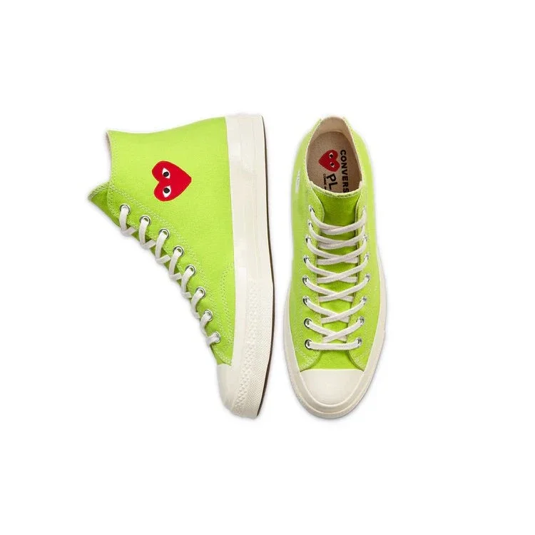 Converse x COMME des GARCONS PLAY Chuck 70 High „Bright Green“ Converse x COMME des GARCONS PLAY Chuck 70 High „Bright Green“