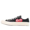 Converse x COMME des GARCONS PLAY Chuck 70 Low „Black White“