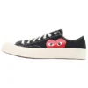 Converse x COMME des GARCONS PLAY Chuck 70 Low „Black White“