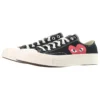 Converse x COMME des GARCONS PLAY Chuck 70 Low „Black White“