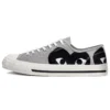 Converse x COMME des GARCONS PLAY Jack Purcell „Drizzle Black“ Converse x COMME des GARCONS PLAY Jack Purcell „Drizzle Black“