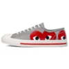 Converse x COMME des GARCONS PLAY Jack Purcell „Drizzle Red“