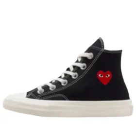 Converse x Comme des Garçons PLAY Chuck 70 Hi „Single Heart Black“