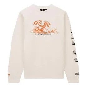 Converse x Dungeons & Dragons Rundhals-T-Shirt Asiatische Größen „Egret“ Converse x Dungeons & Dragons Rundhals-T-Shirt Asiatische Größen „Egret“