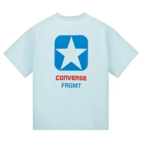 Converse x Fragment T-Shirt (asiatische Größen) „Corydalis Blue“ Converse x Fragment T-Shirt (asiatische Größen) „Corydalis Blue“