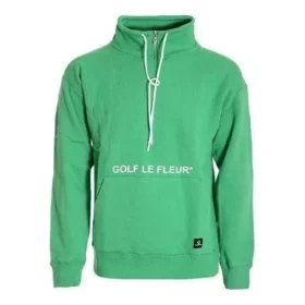 Converse x Golf Le Fleur Sweatshirt mit Viertelreißverschluss – asiatische Größen „Grün“ Converse x Golf Le Fleur Sweatshirt mit Viertelreißverschluss – asiatische Größen „Grün“