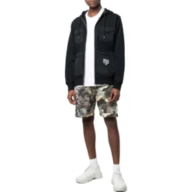 Converse x Josh Vides Utility Fleece Hoodie asiatische Größen „Schwarz“ Converse x Josh Vides Utility Fleece Hoodie asiatische Größen „Schwarz“