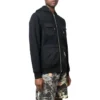 Converse x Josh Vides Utility Fleece Hoodie asiatische Größen „Schwarz“