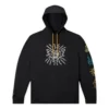 Converse x Keith Haring Fleece-Hoodie (asiatische Größen) „Black“