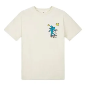 Converse x Keith Haring Mouse T-Shirt asiatische Größen „Egret“